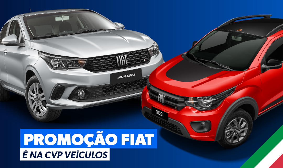 Promoção Fiat: encontre as melhores condições para o seu carro novo ou seminovo aqui!