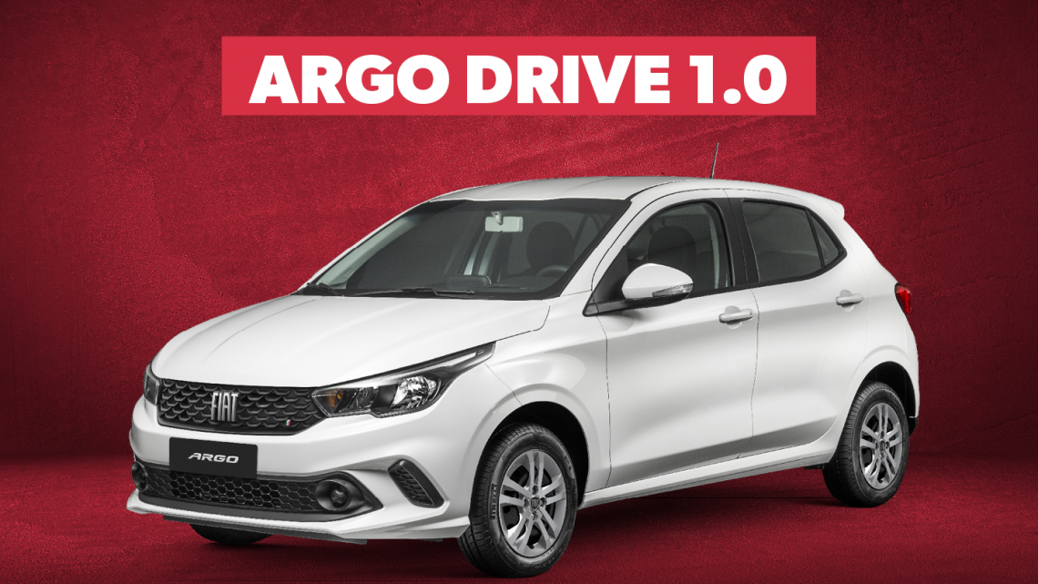 Fiat Argo Drive 1.0: o melhor preço do mercado é aqui na CVP Veículos