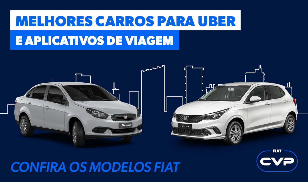 Melhores carros para Uber e aplicativos de viagem: confira os modelos Fiat