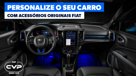 Personalize o seu carro com os acessórios automotivos originais da Fiat